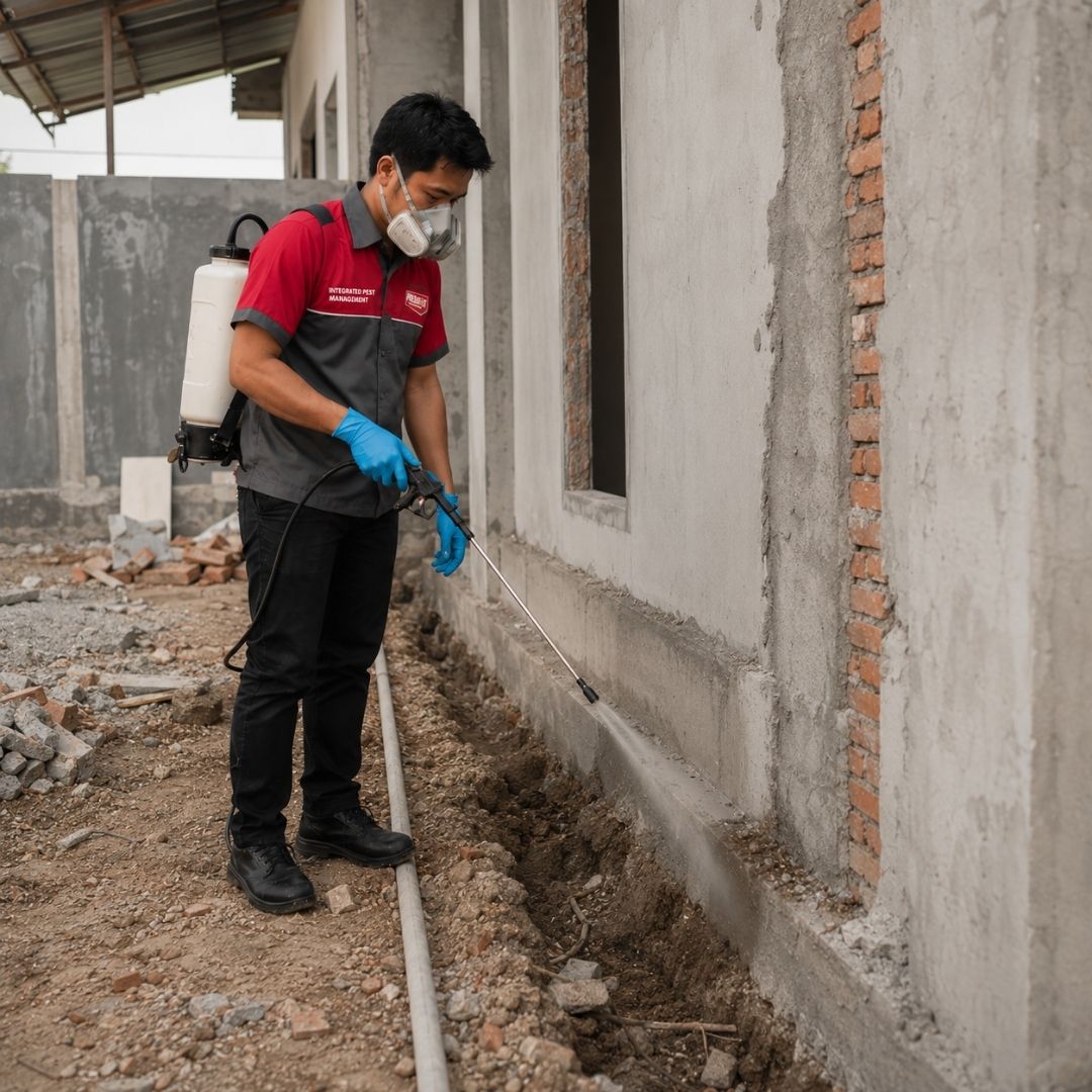 Treatment pasca konstruksi anti rayap